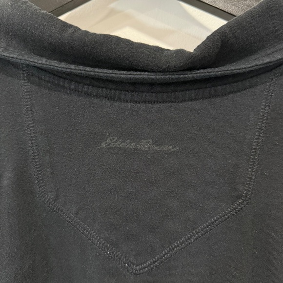 Eddie Bauer Size L FreeDry Classic Black Polo Shirt Size L - Picture 7 of 17